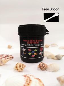 IKAN KERING HYPER DRY BUG PROTEIN TINGGI 62% Sesuai untuk molly guppy betta dan ikan emas/天然鱼虫/水蚤干高蛋白62%适合金鱼、孔雀鱼、玛利鱼、斗鱼、和所有热带鱼//HYPER DRY FISH BUG HIGHT PROTEIN 62% Suitable molly guppybetta and goldfish