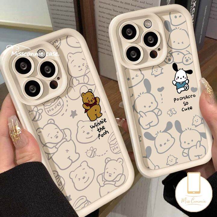 MissConnie Cute Winnie The Pooh Bear Couples Phone Case Compatible For ...