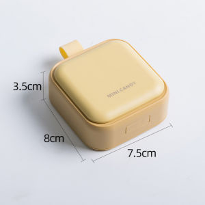 กล่องยาพกพา กล่องใส่ยา กล่องยา ตลับใส่ยา 4 ช่อง กล่องวิตามิน พลาสติก ขนาดเล็ก ตลับใส่ยาพกพา มี 4สีให้เลือก ตลับยา กล่องแยกยา