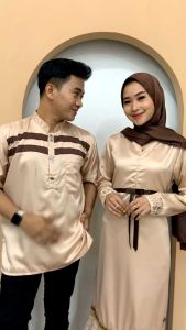 Amelia CREEM SERAGAM KELUARGA COUPLE KELUARGA FREE PASHMINA