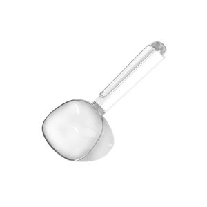 Sendok Nasi Sendok Dapur Tepung Dilengkapi dengan timbangan bening PUTIH Kapasitas Besar Sendok