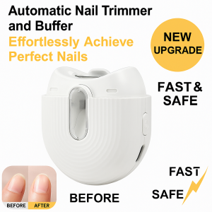 Electric Nail Trimmer With Light Automatic Model Ultra Quiet Design Uv Sterilizer Suitable For Adults And Babies