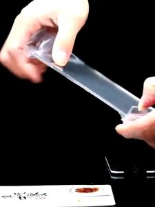 A6 Acrylic T-shape Menu Display Stand