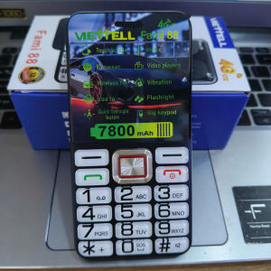 Điện Thoại 4G Cho Người Già Vietell Fami 88 Loa To Pin Dùng 15 Ngày Đèn Pin Siêu Sáng Có Đọc Số BH 12 Tháng