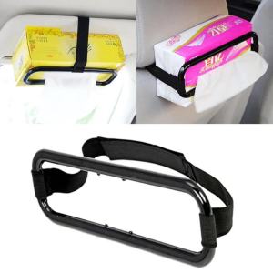Car Tissue Box Holder Frame Type Car Organizer Pemegang Tisu Kereta Paper Napkin Auto Seat Auto Accessories