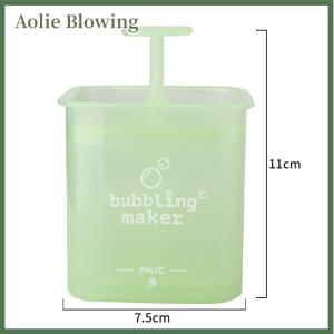 Aolie เครื่องทำโฟมแบบพกพาทำความสะอาดผิวหน้าอุปกรณ์ทำโฟมสำหรับอาบน้ำแชมพูอาบน้ำ