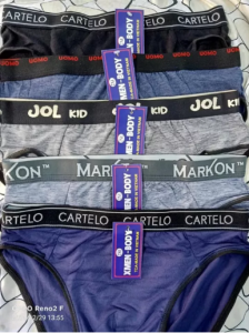 Combo 5 Quần Sịp Nam Nhiều Lưng Chất Vải Cotton Kháng Khuẩn Thấm Hút Và Co Dãn Tốt RUMAN