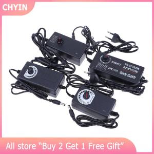 [COD] CHYIN Adjustable Power Supply AC DC 220V To 3V-36V 1 2 3 5A Universal Power Supply Adapter