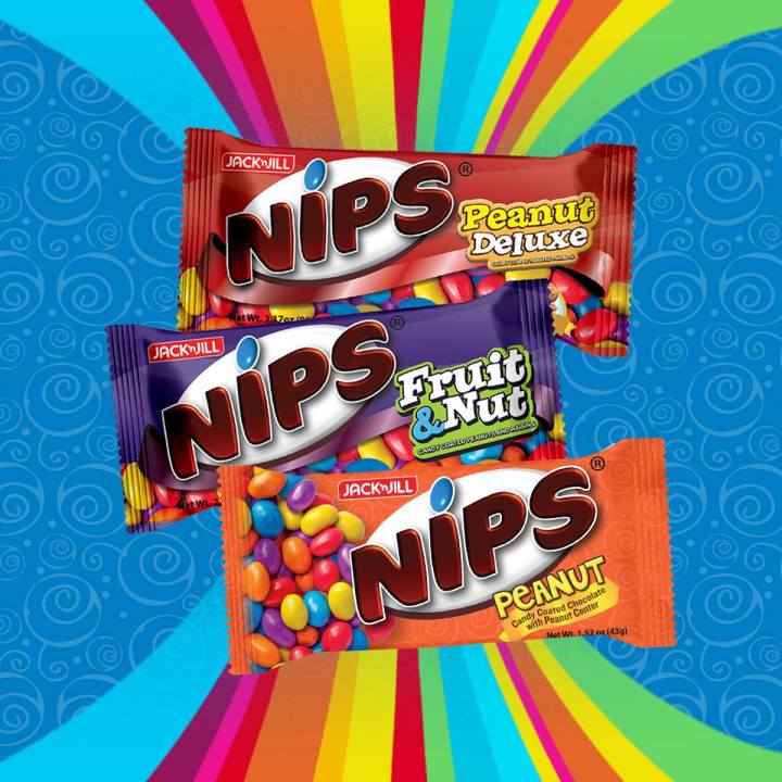 12x【Nips Chocolate Jack 'N Jill】Crunchy CandyCoated Chocolate Lazada