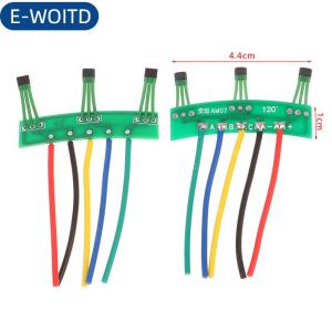 E-WOITD 1 chiếc cảm biến hội trường động cơ không chổi than công suất cao kèm tấm và dây 3144 41f 43f linh kiện PCB hội trường động cơ điện hai bánh bảng mạch hội trường động cơ không chổi than