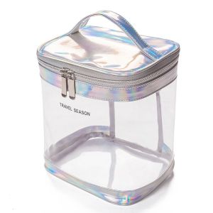 NBANLIKE Waterproof Large Capacity Storage Bag Bath Handbags Case Women Tote Wash Bag Zipper Makeup Pouch Toiletry Organizer Travel Cosmetic Bag