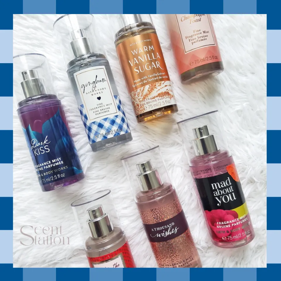 Authentic Bath And Body Works Fragrance Mist Travel Valentine's