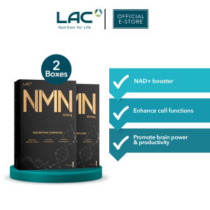 [LAC ANTI-AGEING] NMN 450mg - Ultimate NAD+ Booster 1.5g x 30 powder sticks  (Twin Pack)