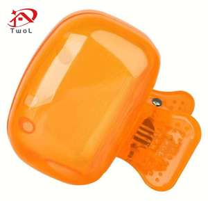 TWOL SHOP 1pcs Toothbrush Protective Cover Brush Cover Protective Cover Plastic Clip Portable Travel