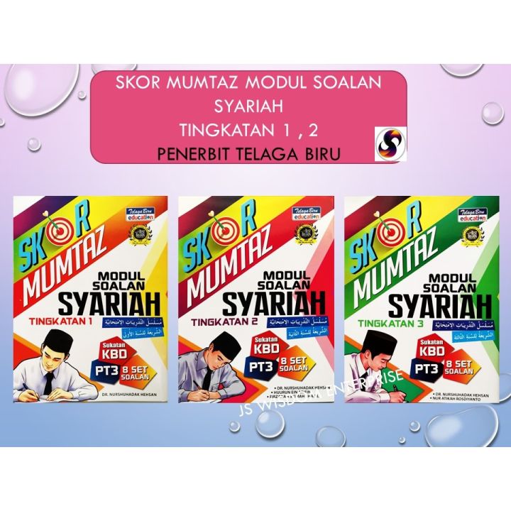 Skor Mumtaz Modul Soalan Syariah Tingkatan 1 2 3 Pt3 Penerbit
