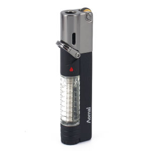 Bật Lửa Hộp Qụet kim loại khò cao cấp AM7108 có khóa ON/OFF.