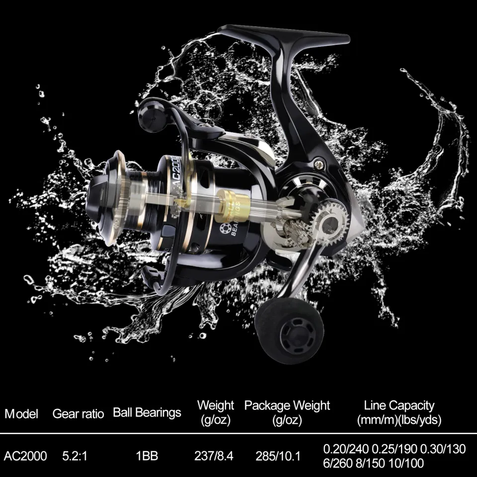 Spinning Fishing Reels, Metal Spinning Reel