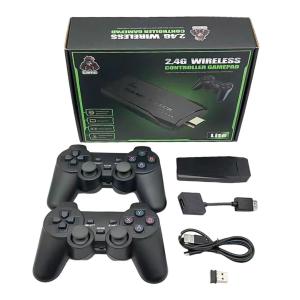 Console trò chơi video HD 4K M8 gamepad đôi cổ điển hỗ trợ nhiều HDMI và TV máy chiếu M8 64GB 10000 game RUIJA