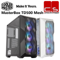 Cooler Master MasterBox TD500 Mesh ARGB E-ATX Casing - White/Black. 