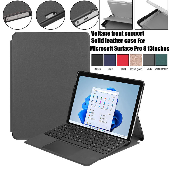 Solid color tablet case For Microsoft Surface Pro 8 Surface Pro 4 5 6 7 Surface go go2 go3