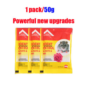 Rat poison 100G Super Effective Promise 100% Rat killer poison Rat the best product to prevent rats and kill rats no rats after use lure that mice like to eat Pellet ​rodenticide rat pests insect bugs killer insecticides pesticides trap agricult