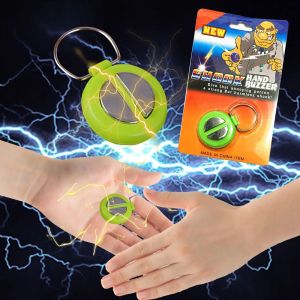 TWCEJE168 April Fools Day Joke Prank Gag Gift Safety Funny Electric Shock Handshake Electronic Toys Electric Handshake Toy Electric Shock Toy