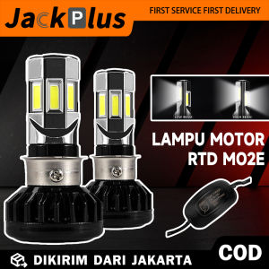 2Pcs Lampu Depan LED Ac/Dc Merk Original RTD Ready 6 Sisi Lampu Motor RTD M02E 6 Sisi Head Lamp RAYTON Lampu Depan Rayton 6 Sisi Universal Lampu