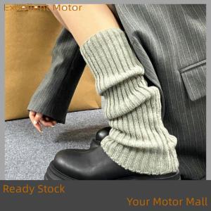 Excellent Ready Stock Lolita Leg Warmers Women Long Socks Wool Knitted Foot Cover Arm Warmer Autumn Winter Crochet Heap Socks Boot Cuffs Stockings