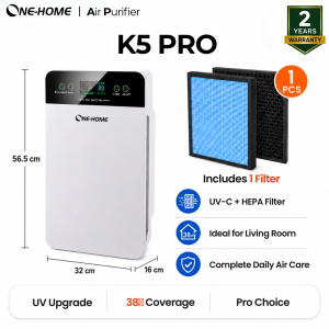 ONEHOME Air Purifier with UV Sterilization HEPA Air Purifier Filter
