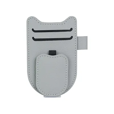 BMW Car Glasses Clip Leather Auto Sun Visor Organizer Card Holder Pen Sunglasses Holder Car Interior Storage Bag For BMW Z4 E89 E85 X5 G05 F15 E53 F20 G26 G08 X3 F25 G01 F44 IX3 I5