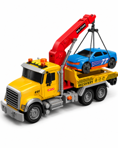 Kids Construction Vehicle Toy Excavator Crane Bulldozer Dump Truck Fire Engine Light Music Birthday Gift For Boys Girls