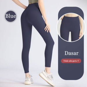 Celana Olahraga Wanita Legging Yoga High Waist Tanpa Garis Memberikan Kenyamanan Selama Olahraga Dan Menyempurnakan Bentuk Tubuh
