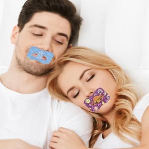 [Childhood MS] 20Pcs Anti Snoring Stop Snoring Mouth Closure Tape Sleep Aid Breathing Correction Health Care Stickers Mouth Ease Sleep Tape
