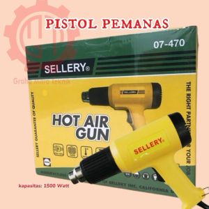 Hot Gun / Heat Gun / Hot Air Gun Sellery 07-470 Blower Pemanas Pemanas serbaguna
