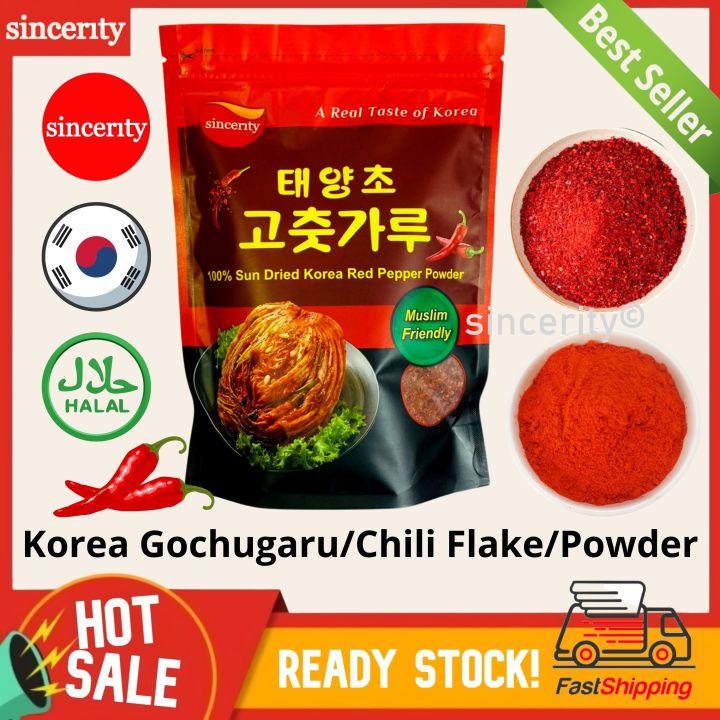 【Korea Product】Korean Chili Flake Chili Powder Korea Red Pepper Powder