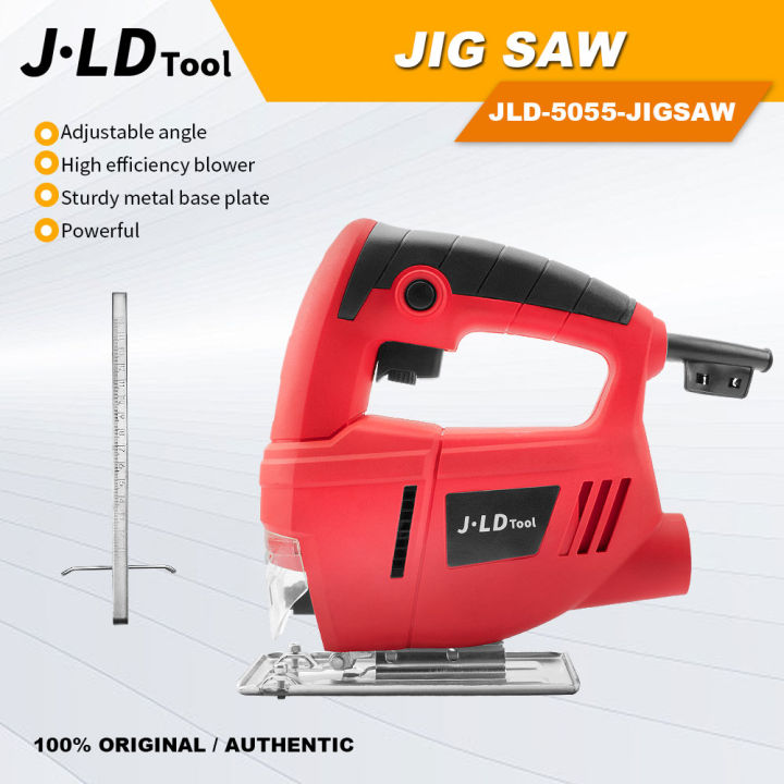 JLD 220v Jigsaw 380W Wood Cutter Machine 50/60HZ Jigsaw Wood Cutter RED