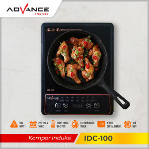 ADVANCE - Kompor Listrik Kompor induksi 600W Magnetic Induction Cooker (IDC-100)