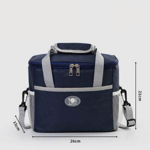 Portable Lunch Box Bag Insulated Lunch Bag Student Meal Bag Waterproof Thickened Aluminum Foil