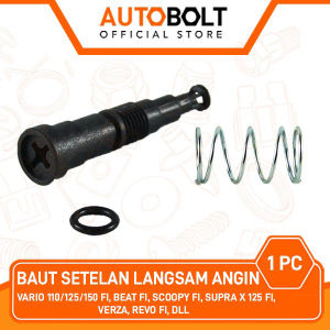Baut Setelan Langsam Honda Beat FI 2012 2014 & Vario 110 125 150 F1 & Scoopy & Verza & Revo & Spacy & Supra X 125 & Mega Pro Baud Angin