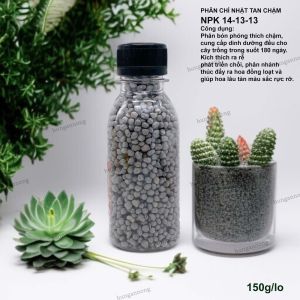 150g - Phân NPK chì nhật tan chậm kiểm soát tăng trưởng cây trổng 13-11-11+ME - 14-13-13 túi