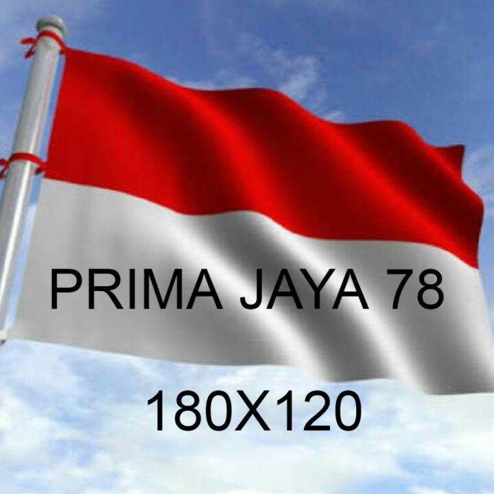 BENDERA MERAH PUTIH INDONESIA UKURAN 120X180 | Lazada Indonesia