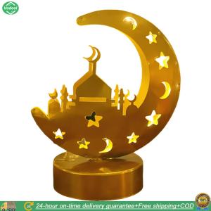 [New] Ramadan Crescent Night Light Multi-Purpose Festive Decorative Lights for Islamic Muslim Party Decor