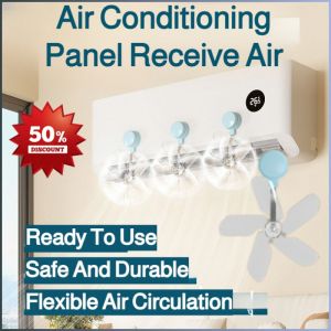 [Say goodbye to direct cold air] Suction cup air conditioner blower