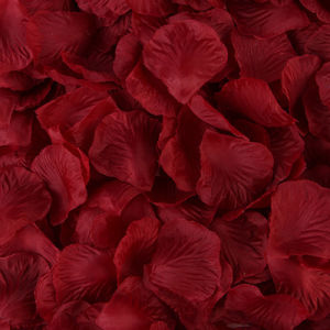 【Neatly】 1000Pcs Artificial Rose Petals Colorful Wedding Romantic Silk Rose Flower for Wedding Party Decoration Supplies