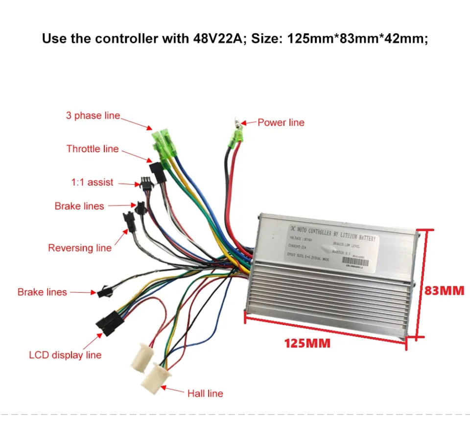 16 Inch 48V 500W 1000W Hub Motor Kit Front Drive Rear Drive BLDC