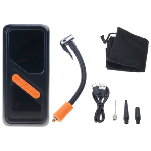 Rechargeable Air Pumps with Digital Display & build In Emergency Light Electric Tire Inflator for Car Tires & Sports Gear