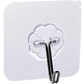 🇸🇬【SG stock】Wall Hook Hanger wall Hanger Magic Strong Hook Transparent Strong Sticky Heavy Wall Self Adhesive Clothes Hanger Hooks Reusable Suction Door Hook Bathroom Hook Towel Hanger Strong Door Holder Bag Hanger Holder for Wall Transparent