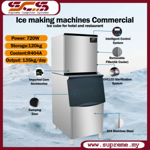720W Automatic Ice Making Machines Commercial Ice cube Machine for Hotel and Restaurant