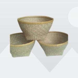 Bakul Nasi Bambu Tradisional Diameter 39-40 cm - Ramah Linkungan - Anyaman Rapih