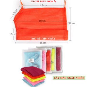 Túi lưới tắm cho Mèo đa năng (mẫu mới) - Love Pets Shop